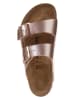 Birkenstock Pantoletten "Arizona" in Rosegold
