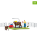Schleich 25-częściowy zestaw "Happy Cow Wash" do zabawy - 3+