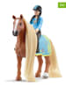 Schleich 22-delige speelfigurenset "Starter Set Kim & Caramelo" - vanaf 4 jaar