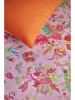Oilily Renforcé beddengoedset "Young Sits" lichtroze/oranje