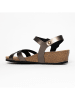 Sunbay Keilsandaletten "Lecheria" in Silber
