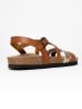 Sunbay Sandalen "Gravita" in Hellbraun