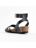 Sunbay Keilsandaletten "Rama" in Schwarz