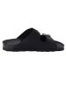 Sunbay Skórzane klapki "Trefle" w kolorze czarnym