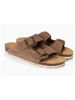 Sunbay Leder-Pantoletten "Trefle" in Hellbraun