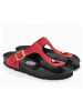 Sunbay Leder-Zehentrenner "Camelia" in Rot