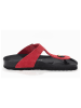 Sunbay Leder-Zehentrenner "Camelia" in Rot