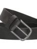 HIDE & STITCHES Leder-Gürtel in Schwarz