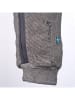 Isbjörn Fleece-Overall "Lynx" in Grau
