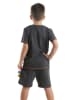 Denokids 2-delige outfit "Rawr Dino" grijs