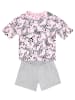 Denokids 2tlg. Outfit "Unicorn Gang" in Rosa/ Grau