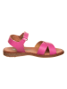 El Naturalista Skórzane sandały w kolorze różowym