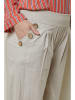 Curvy Lady Spodnie w kolorze beżowym