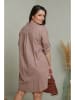 Curvy Lady Kleid in Taupe