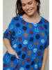 Curvy Lady Leinen-Shirt in Blau
