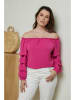 Curvy Lady Blouse roze