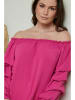 Curvy Lady Blouse roze