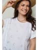 Curvy Lady Shirt in Weiß