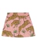 THE STRIPED CAT Shorts in Rosa/ Hellbraun
