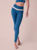 Anaissa Legginsy sportowe modelujące "Sabela" w kolorze niebieskim