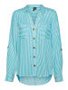 Vero Moda Blouse blauw/wit