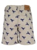 Blue Seven Shorts in Beige/ Dunkelblau