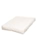mushie Spannbettlaken in Creme/Braun - (L)100 x (B)40 cm