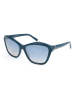 Swarovski Damen-Sonnenbrille in Dunkelgrün/ Blau