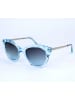 Swarovski Damskie okulary przeciwsłoneczne w kolorze błękitnym