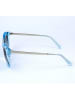 Swarovski Damskie okulary przeciwsłoneczne w kolorze błękitnym