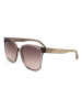 Liu Jo Damskie okulary przeciwsłoneczne w kolorze brązowo-jasnoróżowym