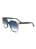 Carolina Herrera Damskie okulary przeciwsłoneczne w kolorze jasnobrązowo-morskim