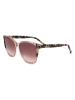 Carolina Herrera Damskie okulary przeciwsłoneczne w kolorze brzoskwiniowo-jasnoróżowym
