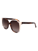 Carolina Herrera Damskie okulary przeciwsłoneczne w kolorze brązowym