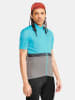 Craft Fahrradtrikot "Core Endur" in Hellblau/ Grau