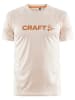 Craft Trainingsshirt "Core Essence" in Creme