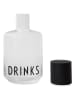Design Letters Karafka "Drinks" w kolorze czarnym - 500 ml