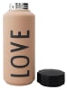 Design Letters Thermoflasche "Love" in Beige - 500 ml
