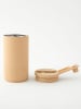 Design Letters Thermobecher "Life" in Beige - 350 ml