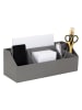 BigsoBox Bureau-organizer "Elisa" lichtgrijs - (B)33 x (H)12,5 x (D)12,5 cm