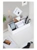 BigsoBox Schreibtisch-Organizer "Elisa" in Weiß - (B)33 x (H)12,5 x (T)12,5 cm