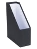 BigsoBox Organizer stojący "Viktoria" w kolorze antracytowym - 24,5 x 32 x 10 cm
