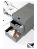 BigsoBox Schubladenbox "Ingid" in Grau - (B)16 x (H)20,5 x (T)25 cm
