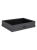 BigsoBox Documentenbox "Sverker" zwart - (L)43,5 x (B)31 x (H)8,5 cm