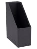 BigsoBox Segregator "Estelle" w kolorze czarnym - 24,5 x 32 x 11,5 cm