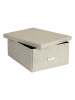BigsoBox Opbergbox "Katrin" beige - (B)34,5 x (H)18,5 x (D)45 cm