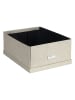 BigsoBox Pudełko w kolorze beżowym - 34,5 x 18,5 x 45 cm