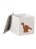 STORE IT Ordnungsbox "Dino" in Beige - (B)30 x (H)30 x (T)30 cm