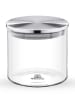 Wilmax Voorraadglas transparant/zilverkleurig - 600 ml