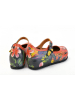 Goby Ballerinas in Rot/ Bunt